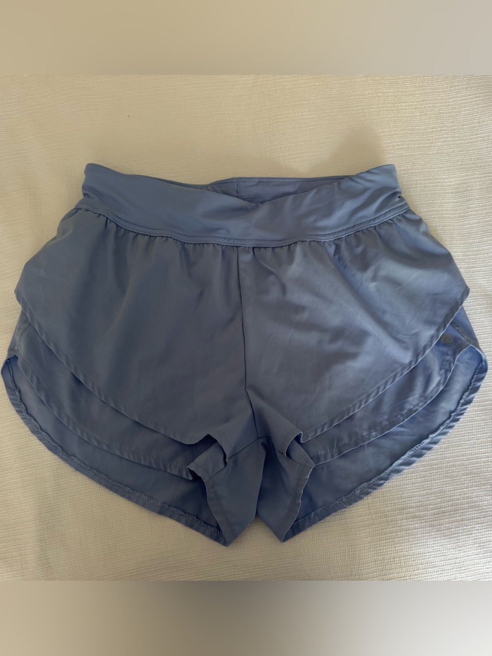 Apana Dusty Blue Women’s Layered Running Shorts